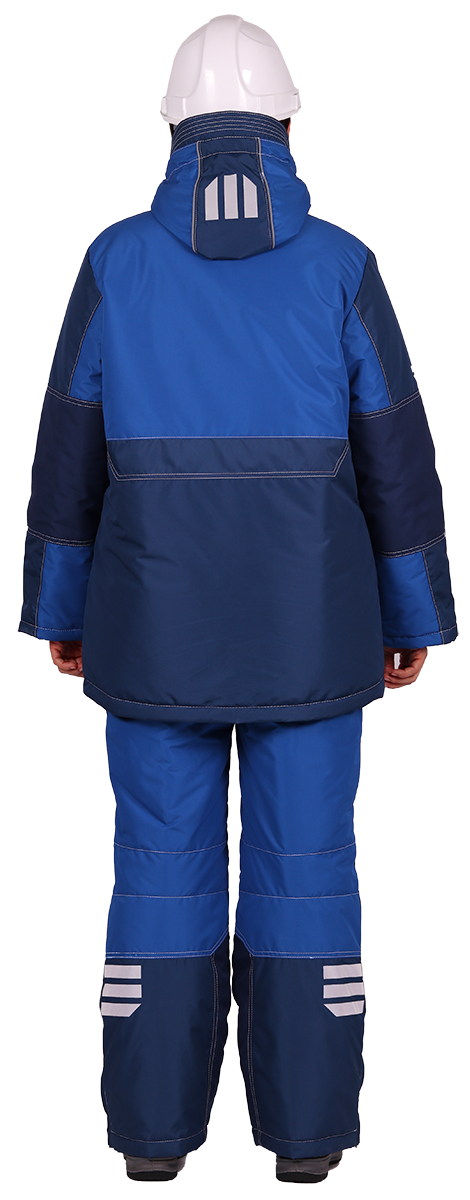 картинка Куртка ЭДВАНС зимняя, синий-василек, женская