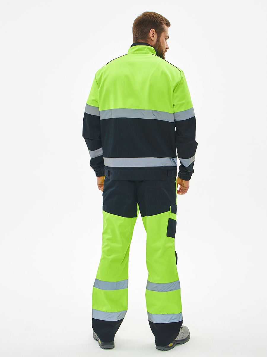 картинка Костюм сигнальный ProfLine Specialist-1 (тк.Смесовая,240) брюки, желтый/черный