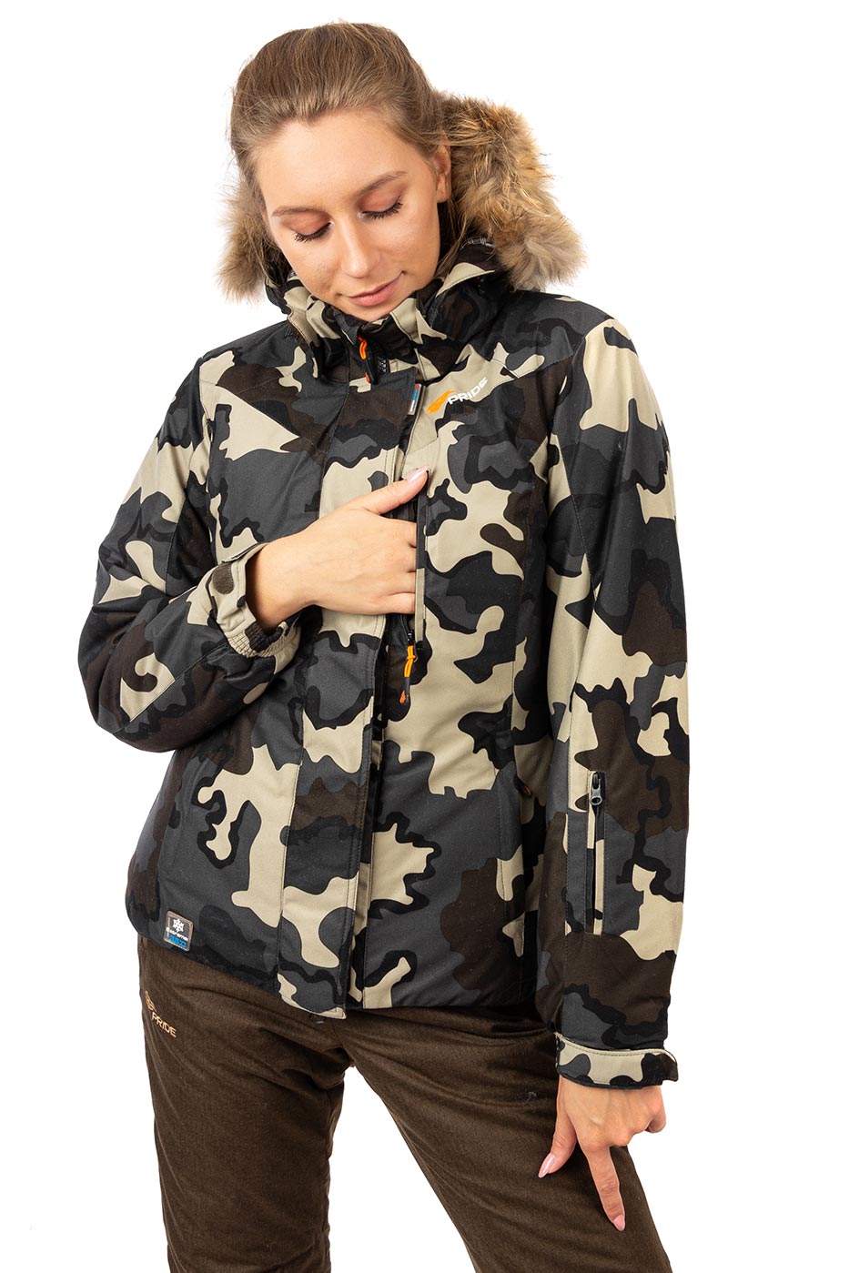 картинка Куртка женская «Акела» (алова, акела) с мехом PRIDE