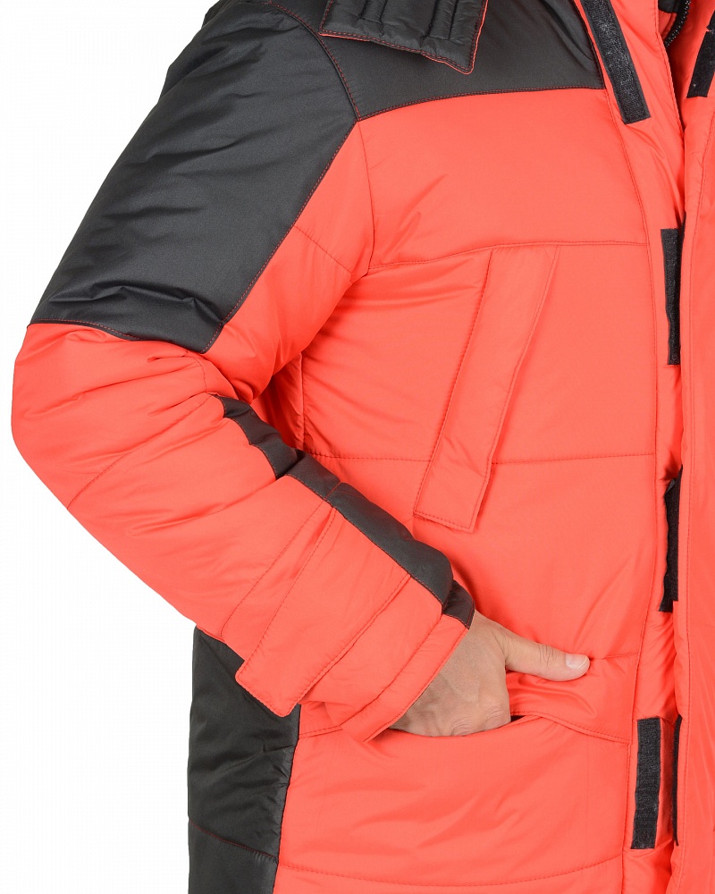 картинка Костюм зимний ЕВРОПА-С куртка-брюки, красн/черн.