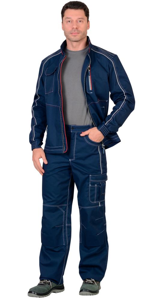 картинка Костюм АЛЕКС-С куртка - брюки, синий
