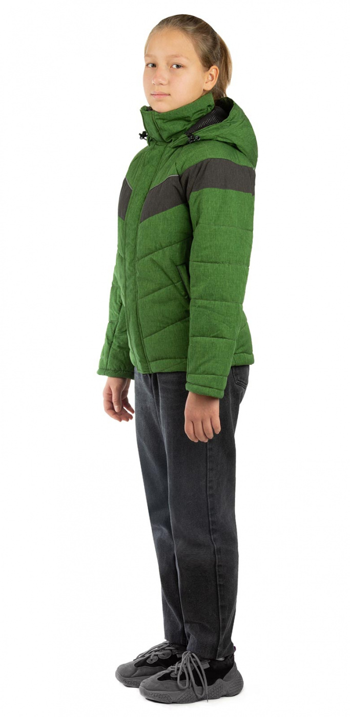 картинка Junior (Джуниор) куртка (плащевая, зеленый) детский