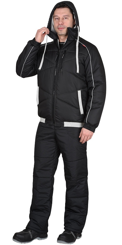 картинка Куртка зимняя ИМИДЖ черная
