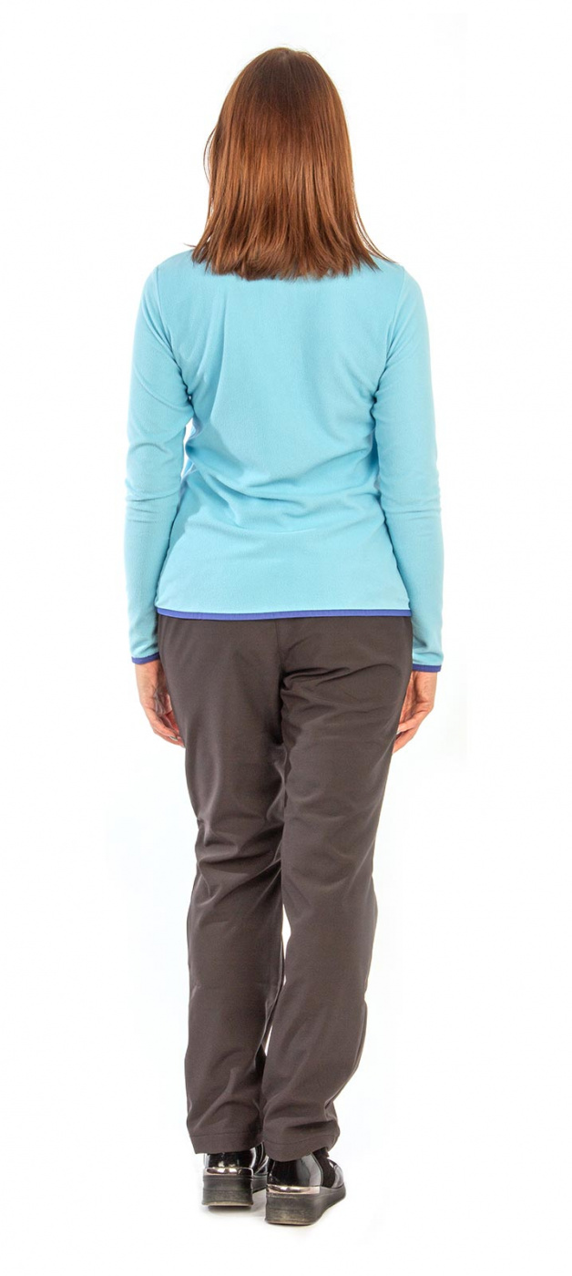 картинка Тахо толстовка женская  (флис 150гр, голубой)