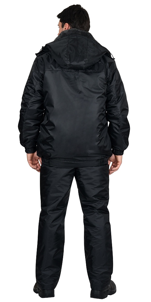 картинка Костюм зимний ПОЛЮС куртка-брюки, черный