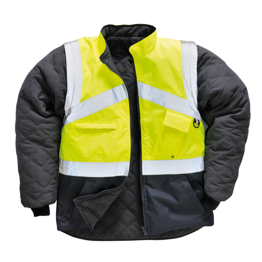 картинка Куртка светоотражающая двухцветная двусторонняя Portwest S769