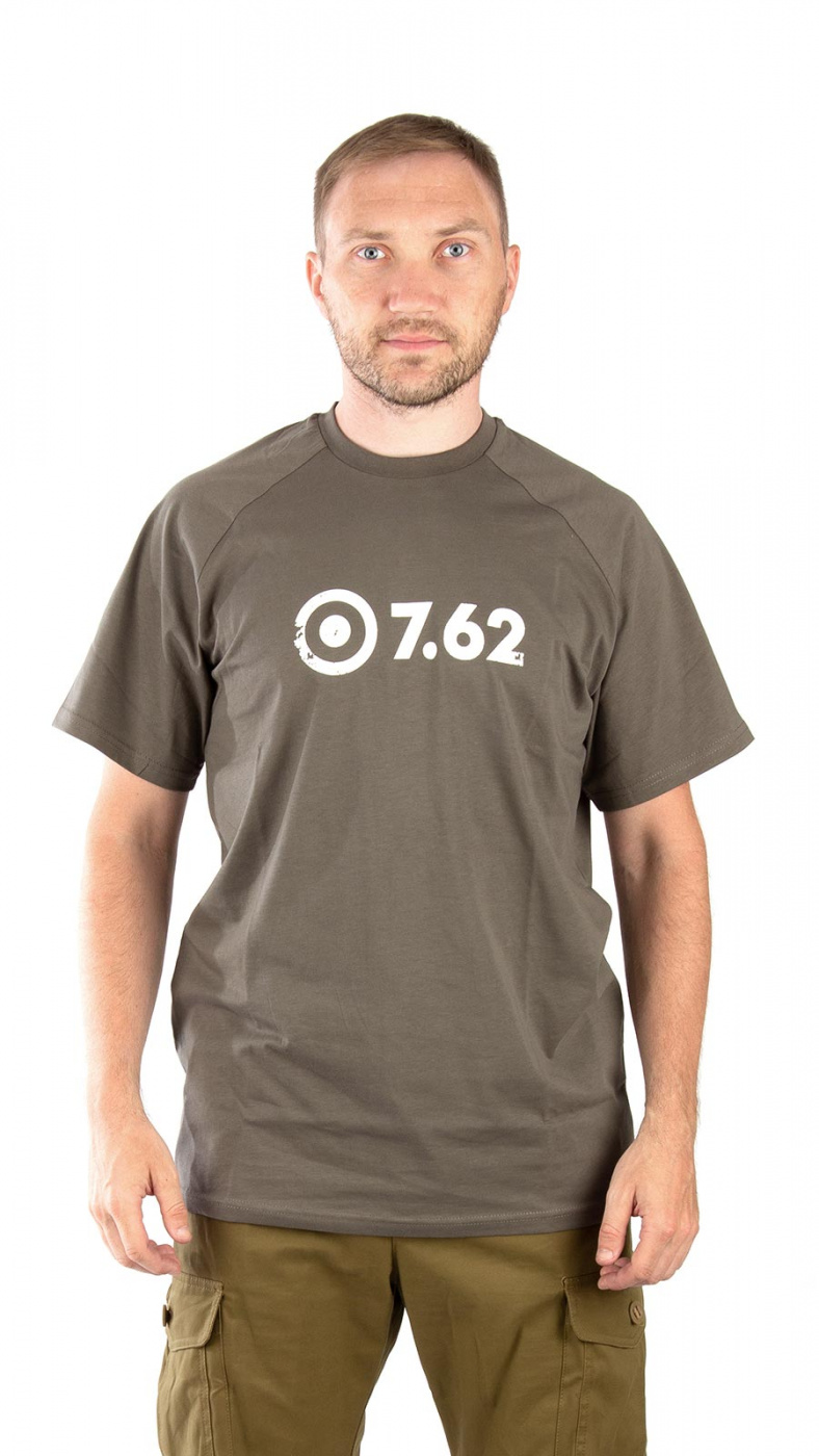 картинка Футболка 7.62 Logo T-Shirt (Лого) (хлопок, олива)