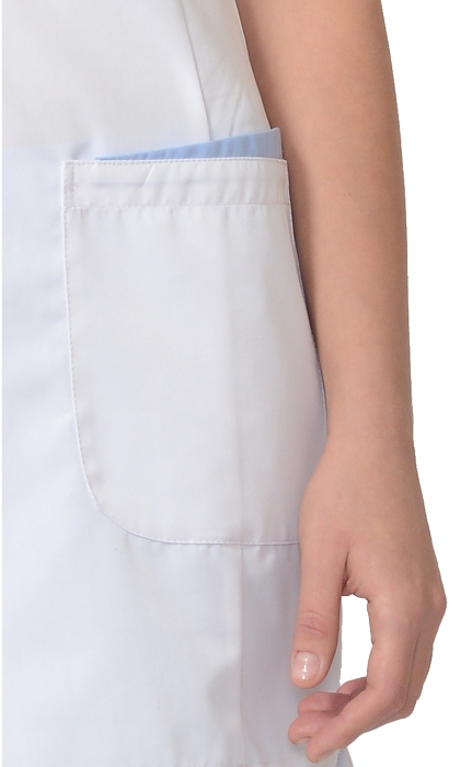 картинка Костюм ЭВИТА женский: блуза-брюки, бел./гол.