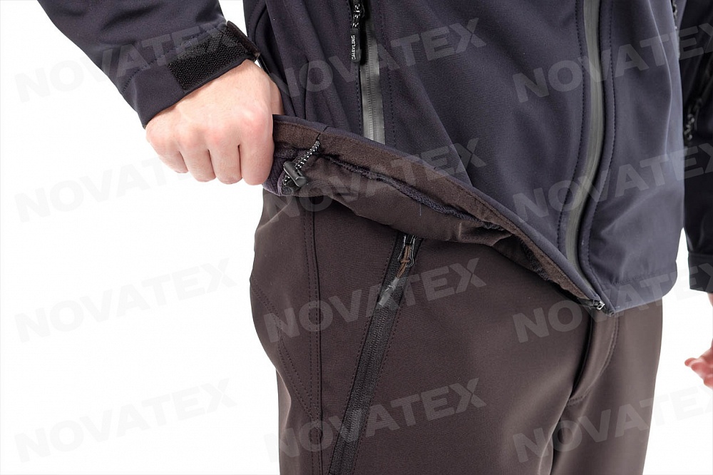 картинка Куртка «Лиман»  (софт-шелл, синий) GRAYLING