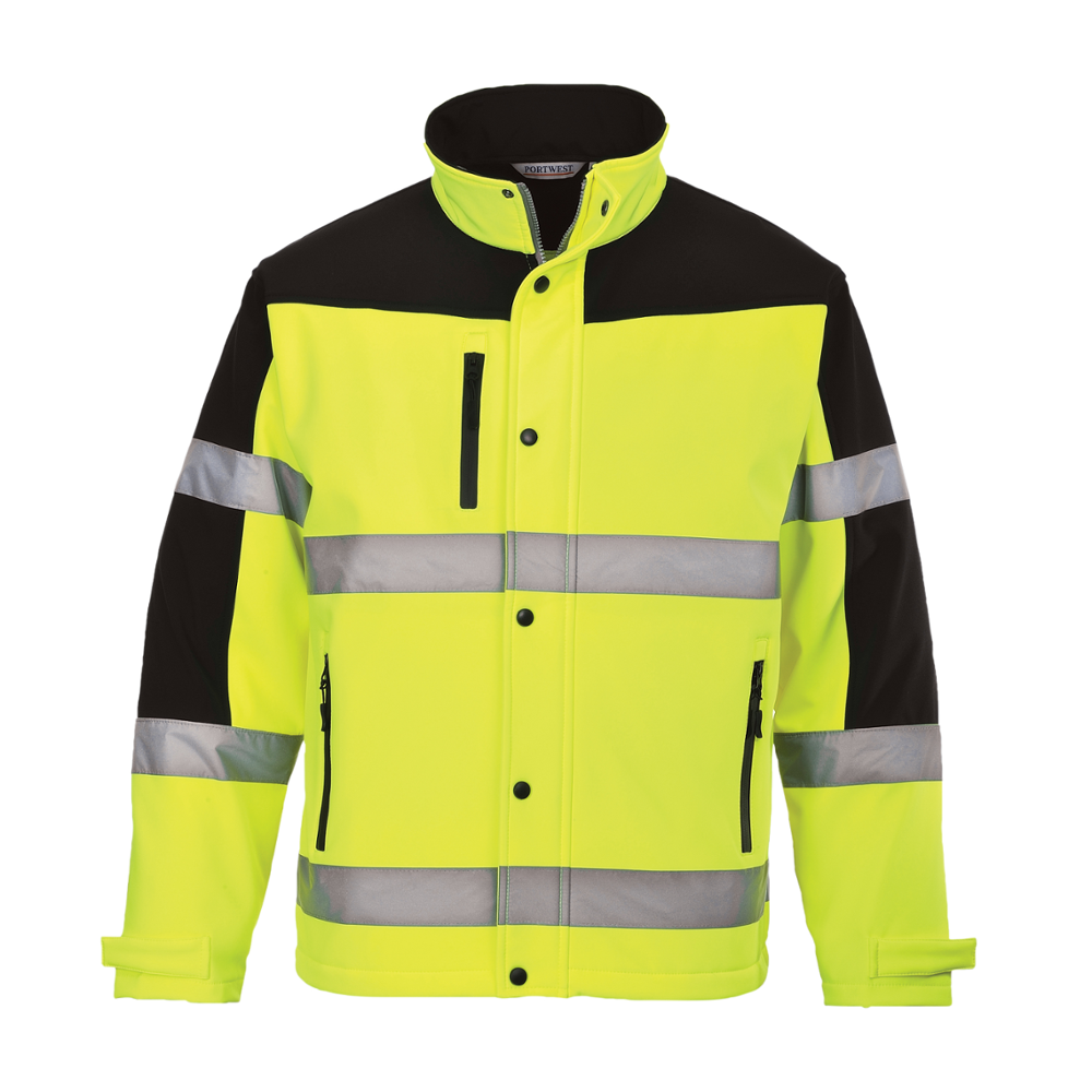 картинка Куртка двуцветная из софтшелла (3 сл) Portwest S429