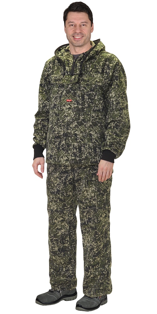 картинка Костюм противоэнцефалитный АНТИГНУС куртка-брюки, КМФ Трава