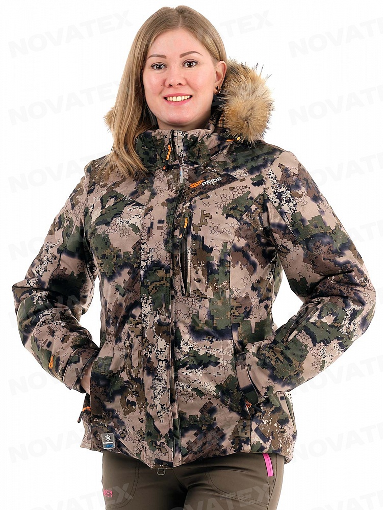 картинка Куртка женская «Кобра» (алова, кобра) с мехом PRIDE