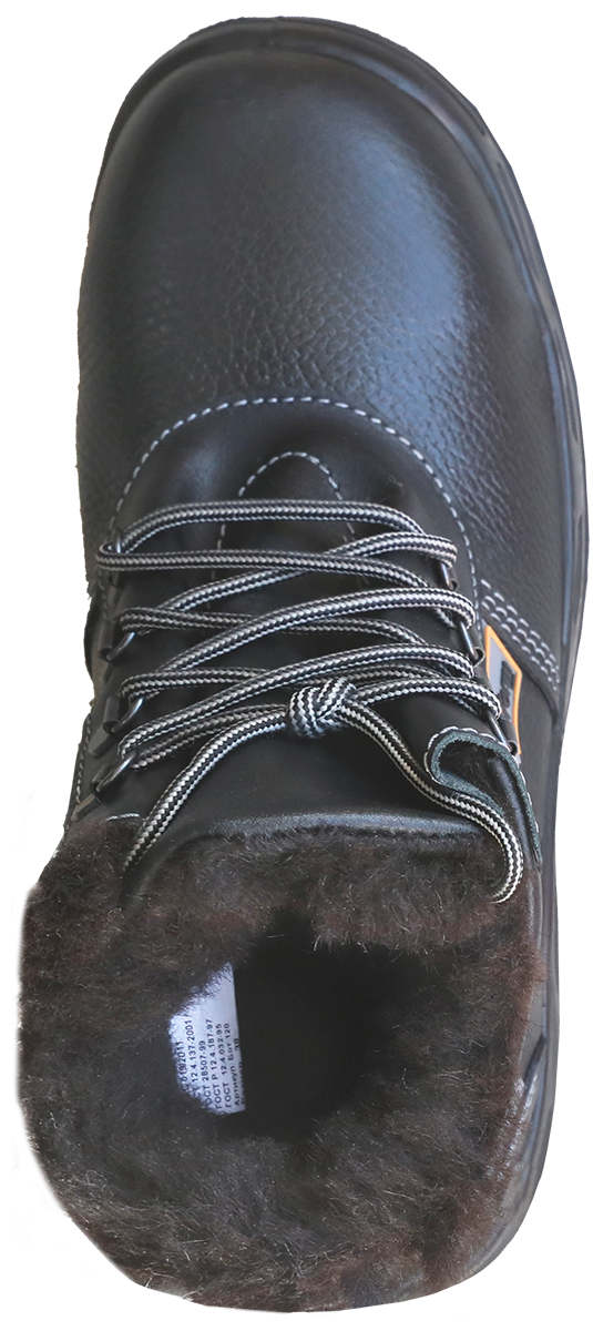 картинка Ботинки TURBO с КП нат. мех, хромовые ПУ/нитрил