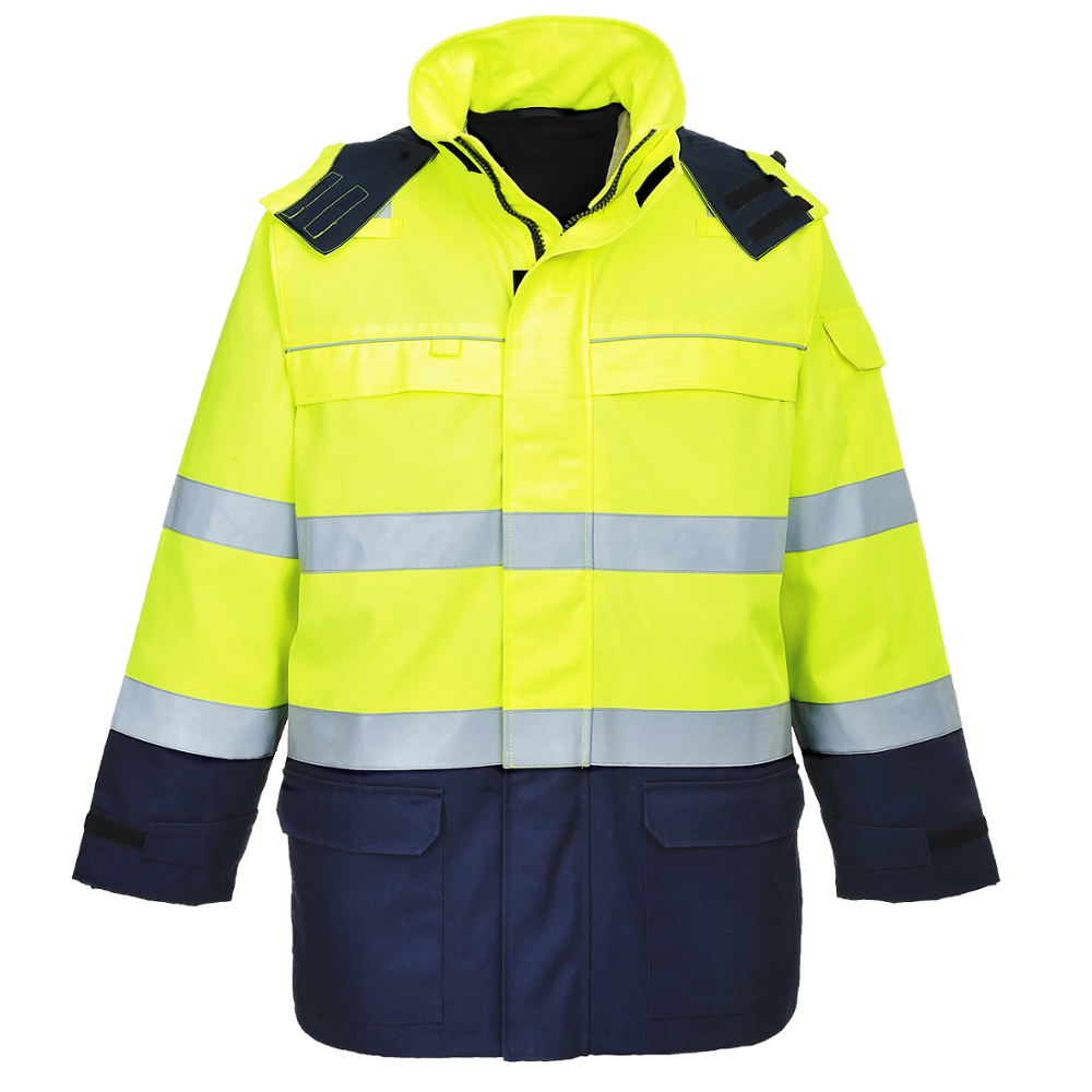 картинка Куртка светоотражающая  с защитой от эл. дуги Bizflame Multi Arc Portwest FR79