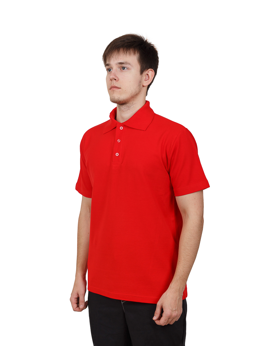 картинка Рубашка Поло х/б (цвет красный)