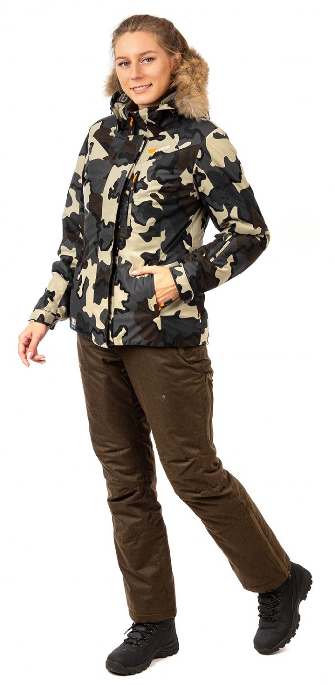 картинка Куртка женская «Акела» (алова, акела) с мехом PRIDE