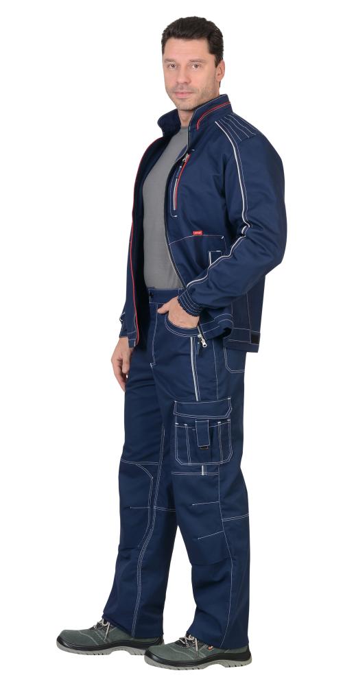 картинка Костюм АЛЕКС-С куртка - брюки, синий