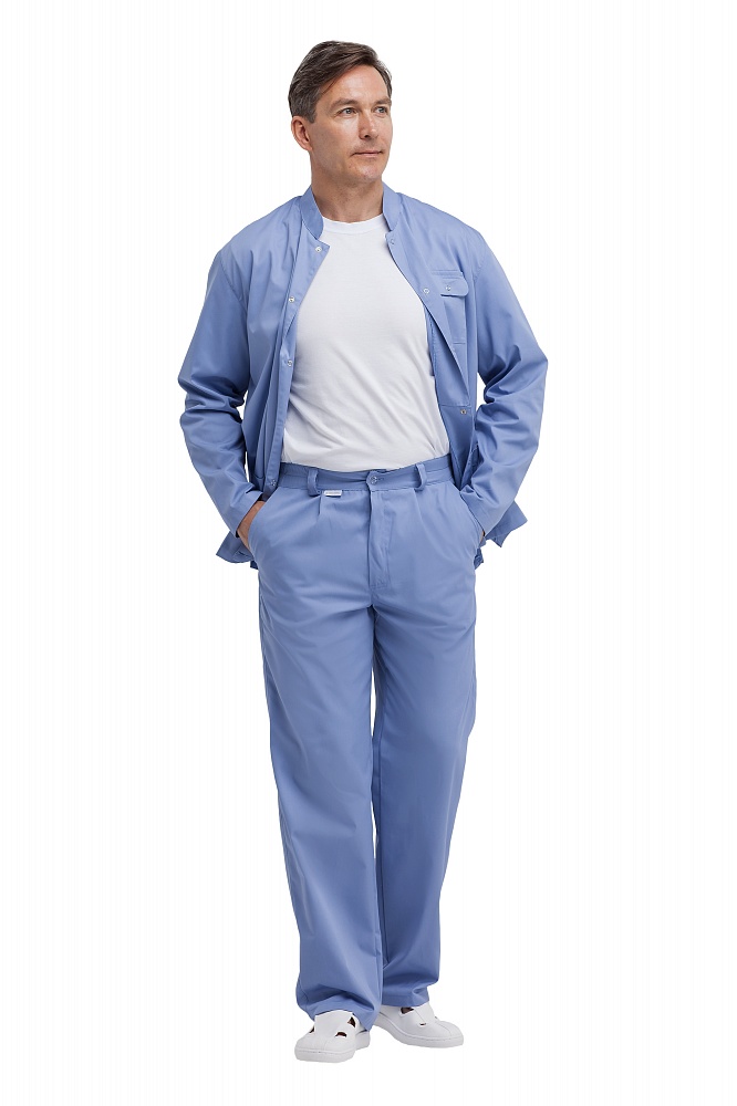 картинка Куртка КРОКУС 1 мужская серо-голубая