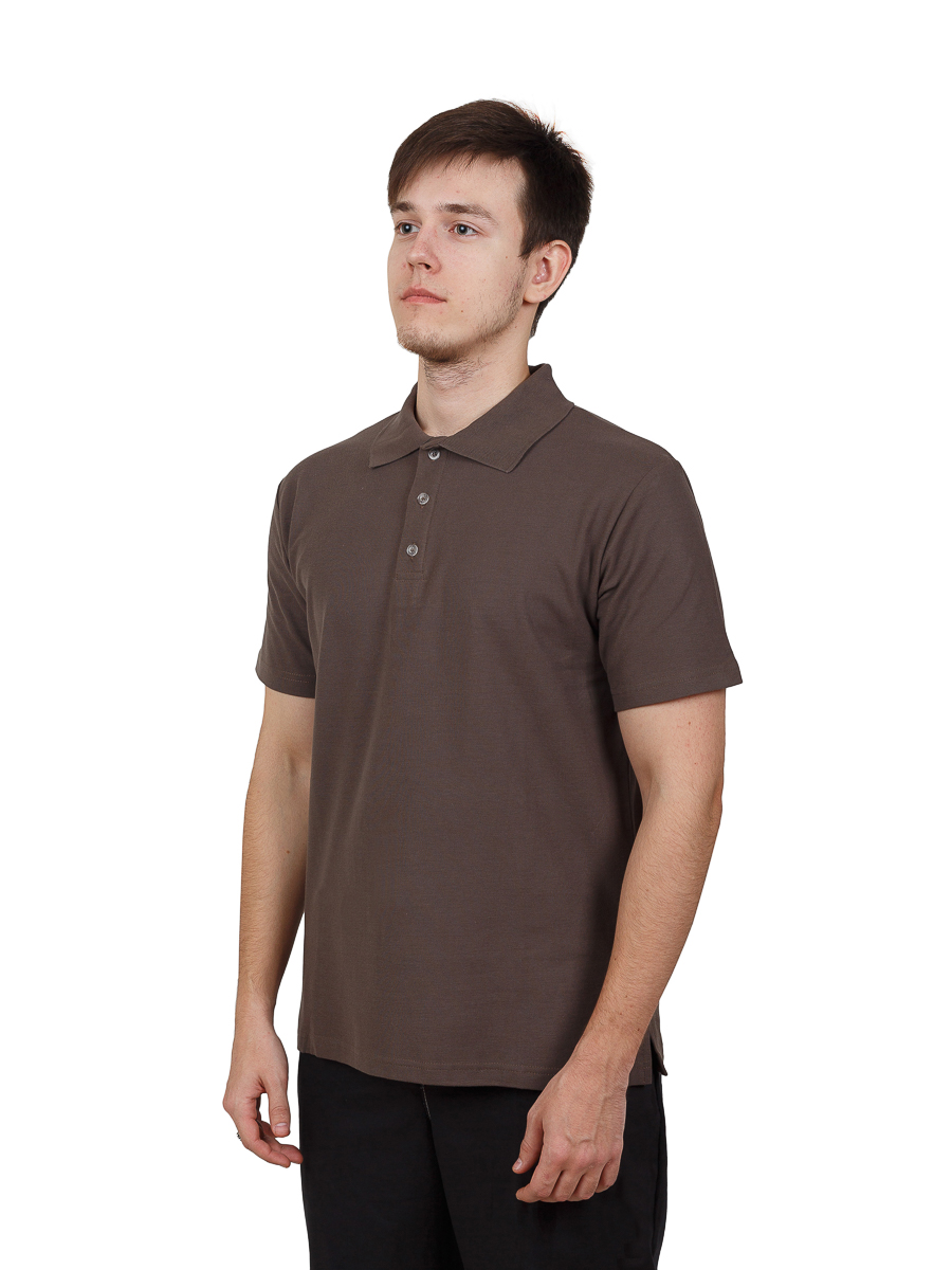 картинка Рубашка Поло х/б (цвет коричневый)