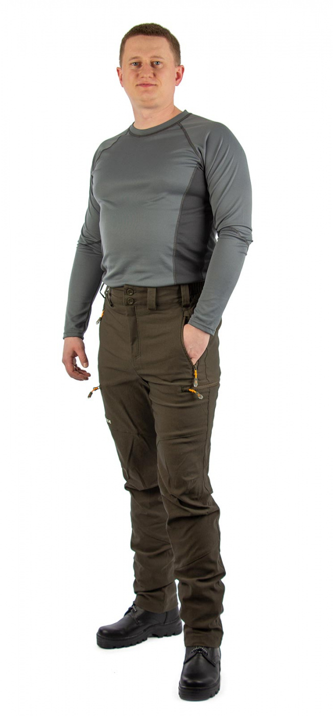 картинка Манул брюки (смесовая, коричневый)