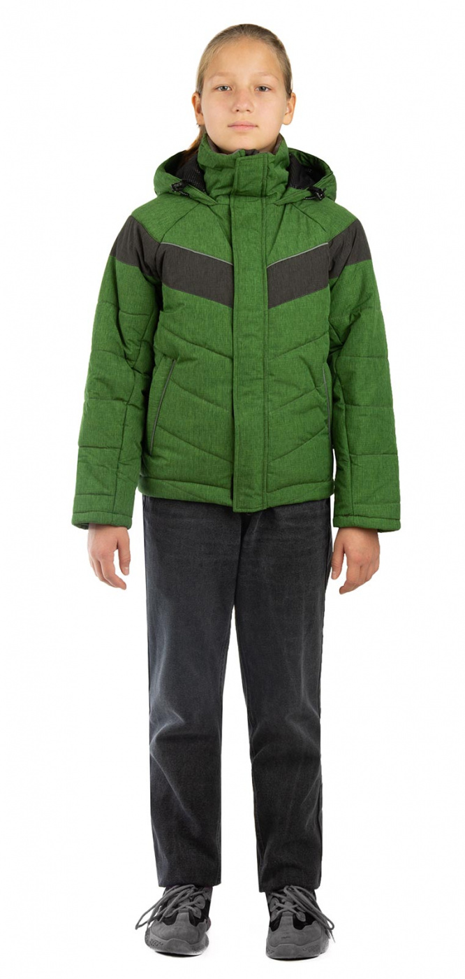 картинка Junior (Джуниор) куртка (плащевая, зеленый) детский