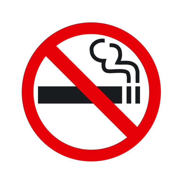 картинка Знак безопасности Запрещается курить! V51 (200х150 мм, пленка ПВХ)