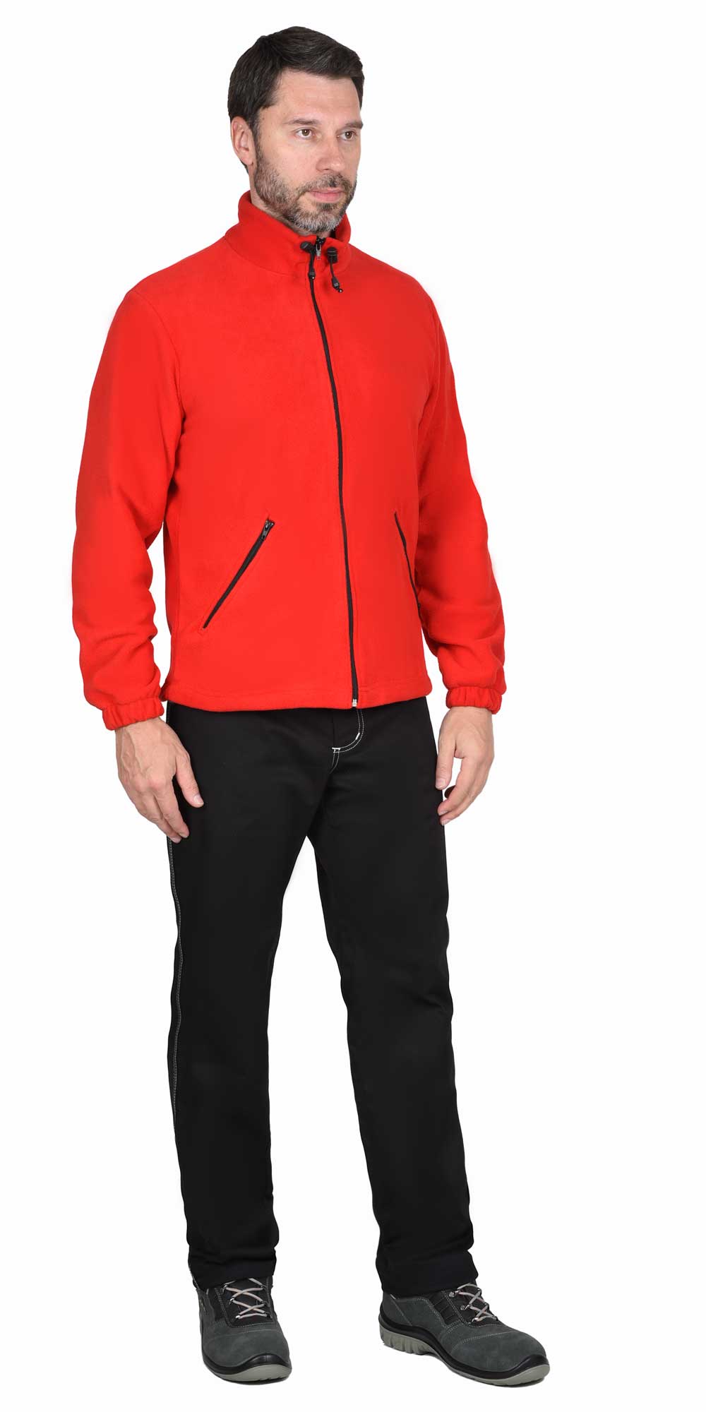 картинка Куртка флисовая красная