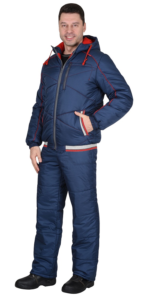 картинка Костюм зимний ИМИДЖ-С куртка-брюки, синий
