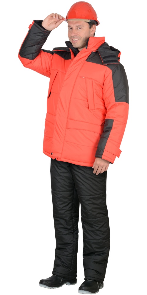картинка Костюм зимний ЕВРОПА-С куртка-брюки, красн/черн.