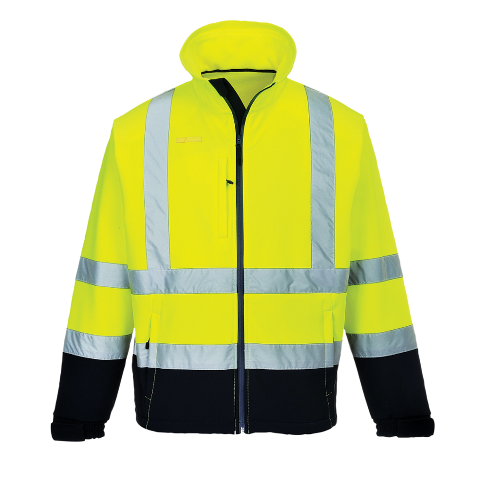 картинка Куртка светоотражающая контрастная из софтшелла (3 сл) Portwest S425