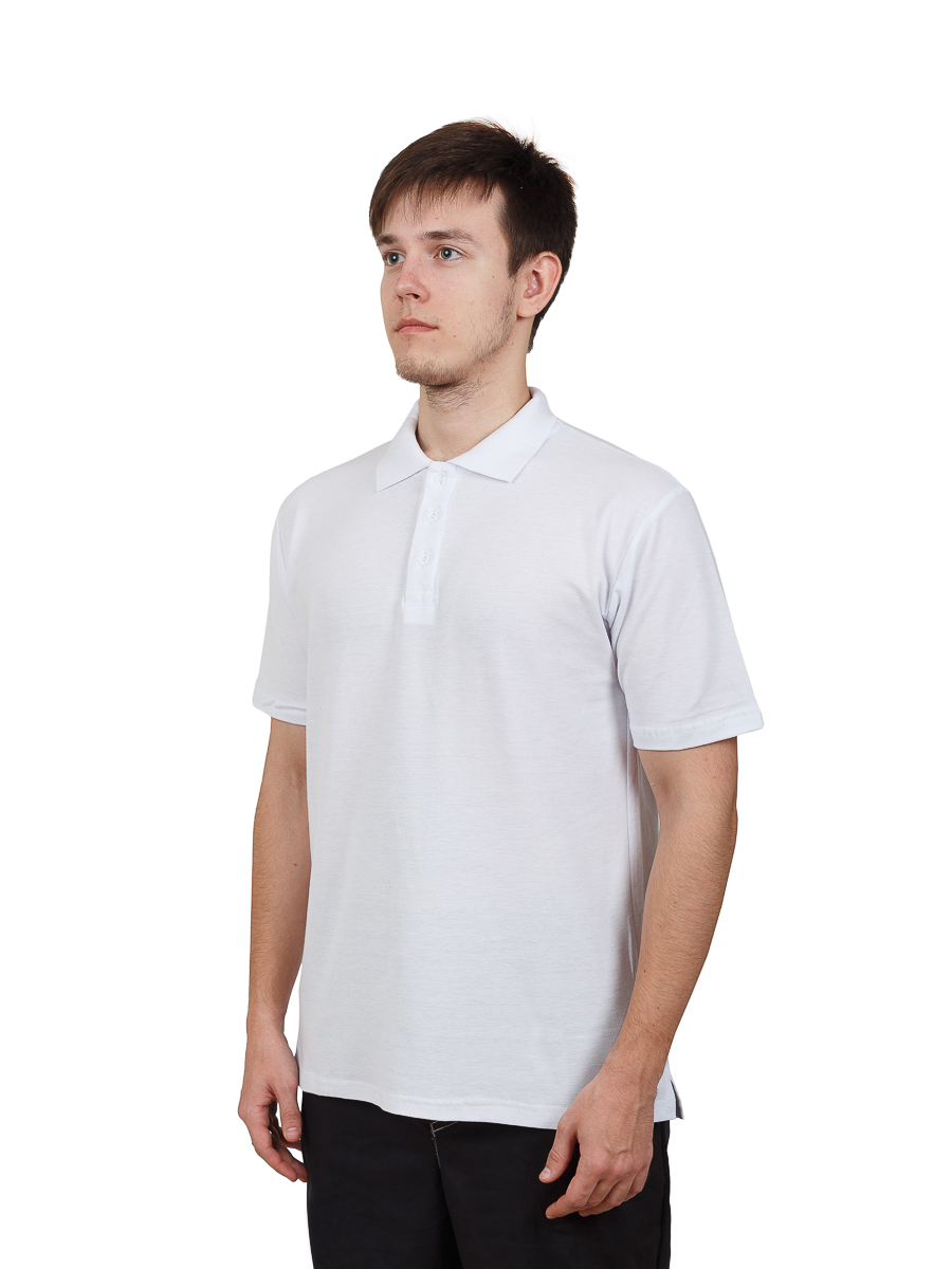 картинка Рубашка Поло х/б (цвет белый)
