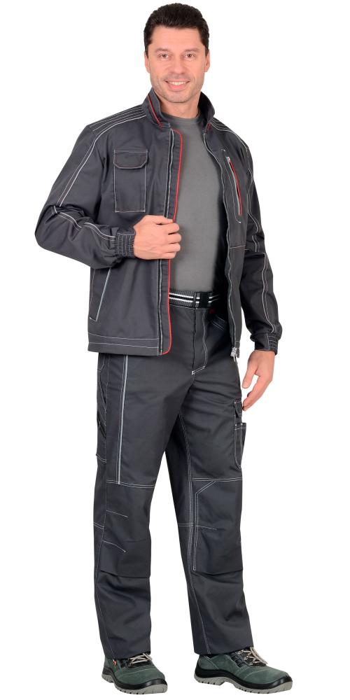 картинка Костюм АЛЕКС-С куртка - брюки, серый