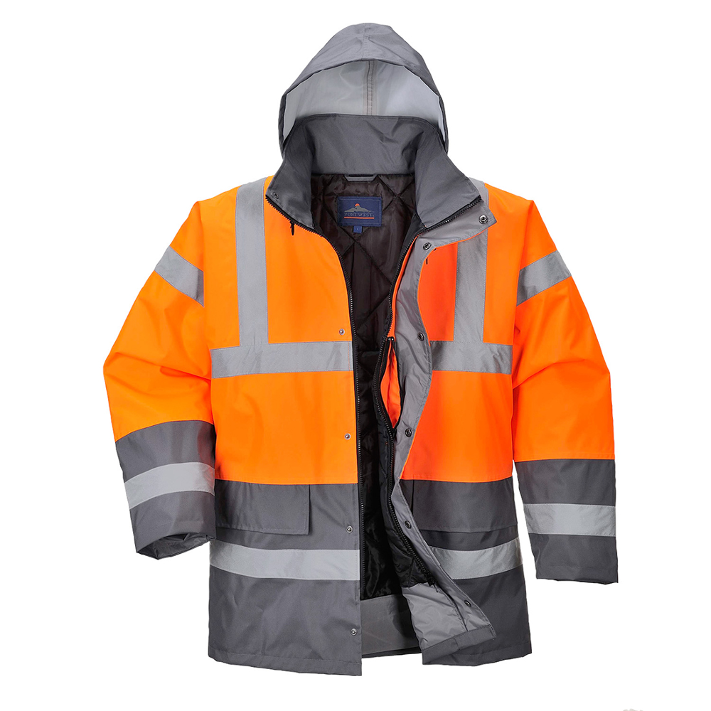 картинка Куртка двухцветная светоотражающая Traffic Portwest S467
