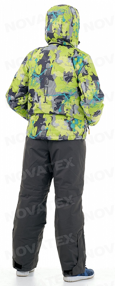 картинка Куртка «Мегаполис» (таслан добби, салатовый) детский МАУГЛИ