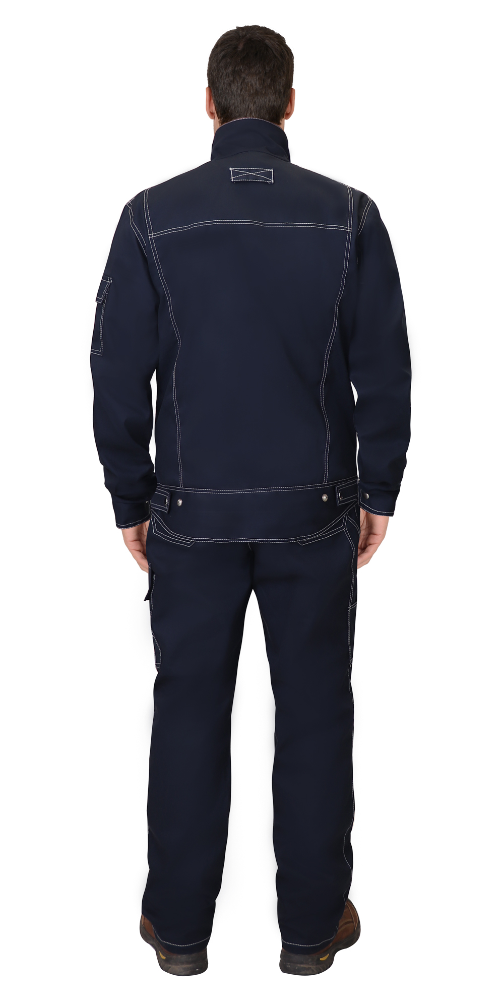 картинка Костюм ПЛУТОН РОСС-С куртка-брюки (тк. смесовая) т.синий