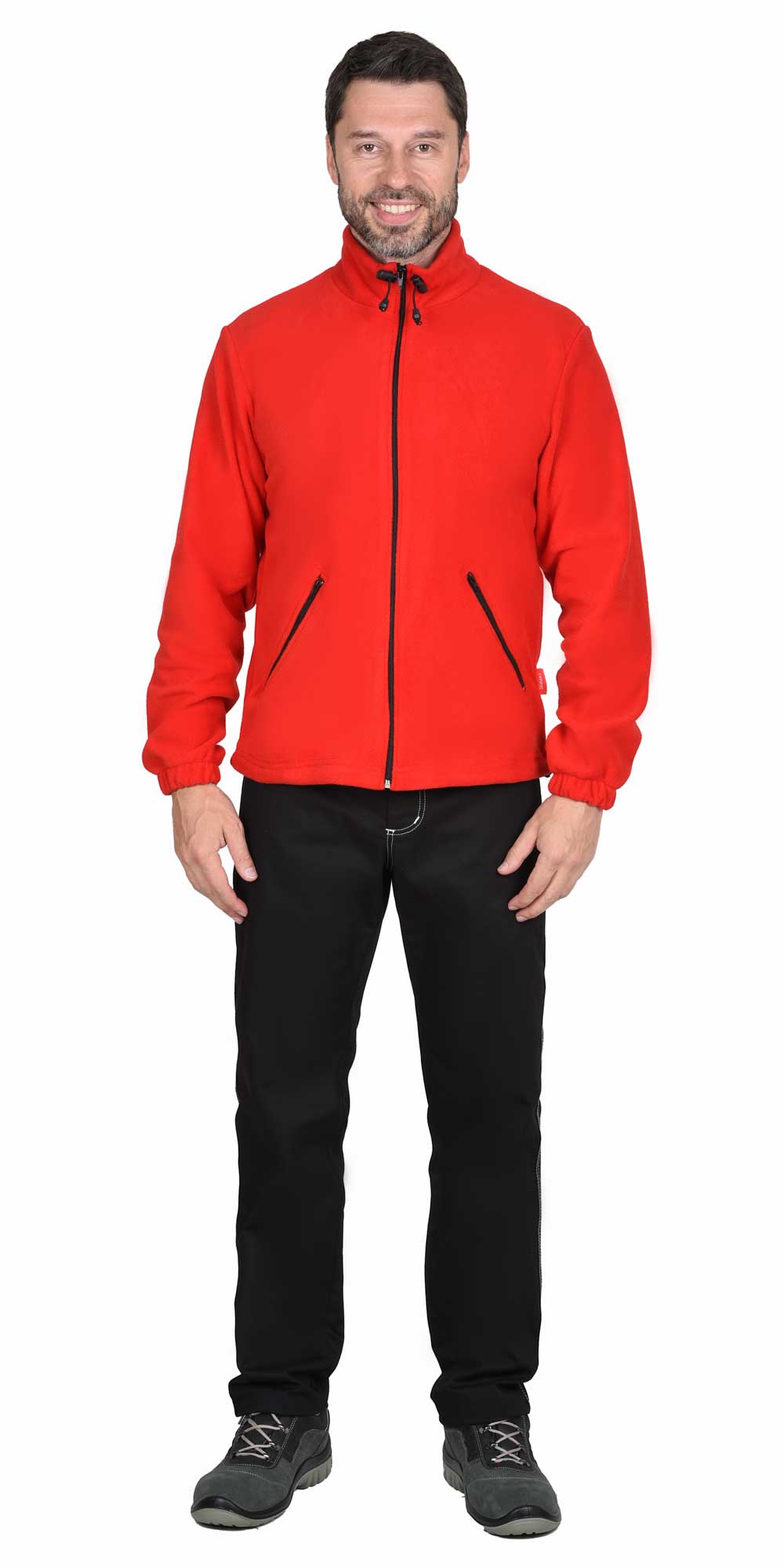 картинка Куртка флисовая красная